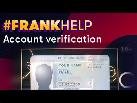 frank casino verification